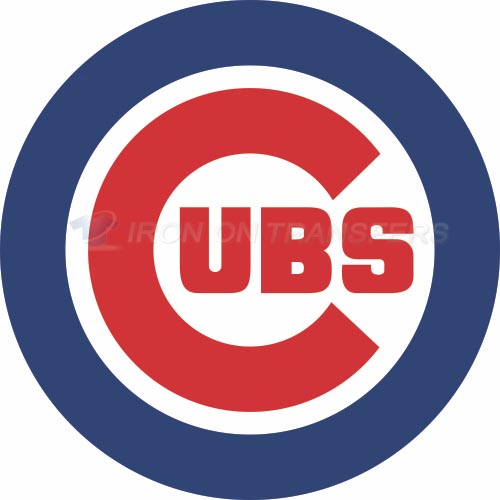 Chicago Cubs Iron-on Stickers (Heat Transfers)NO.1493